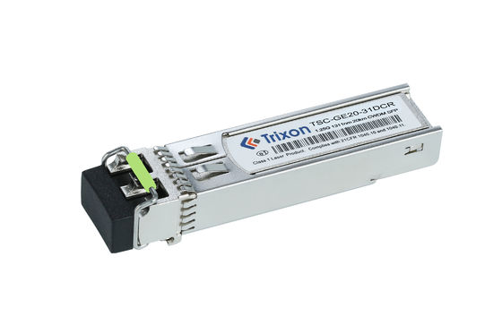 TSC-GE20-XXDCR 20km 3.3V CWDM SFPトランシーバー Mod1270 Nm-1610 Nm 波長 1.25G データレート