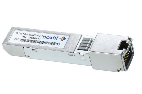 RJ-45 10gbe 銅トランシーバー SFP 1.25Gbps 10M 100M 1000M TCS-GEM1-01NCR