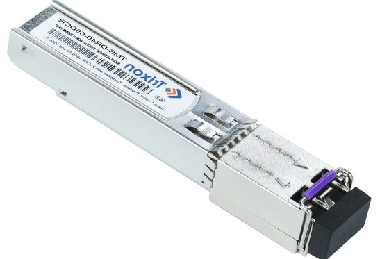 ホットプラグイン可能なSMFファイバータイプシリアルギガビット中間インターフェーストランシーバー