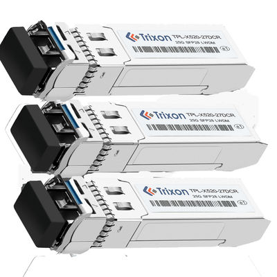 25G SFP28 LWDM オプティカルトランシーバー SMFファイバータイプ 20km