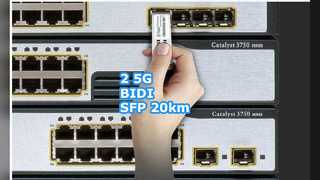 2.5G BIDI SFP 20km LC トランシーバー